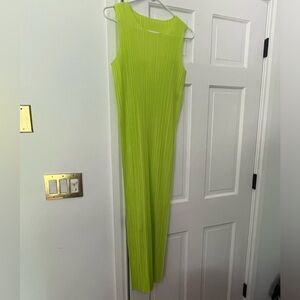 PLEATS PLEASE ISSEY MIYAKE Sleeveless technical-pleated midi dress